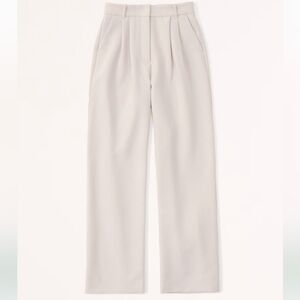 NWT A&F Sloane Tailored Pant Light Taupe